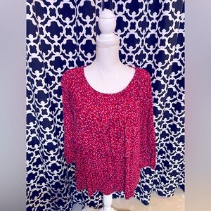 Michae Kors Valentine’s Day Hearts Top Size XL